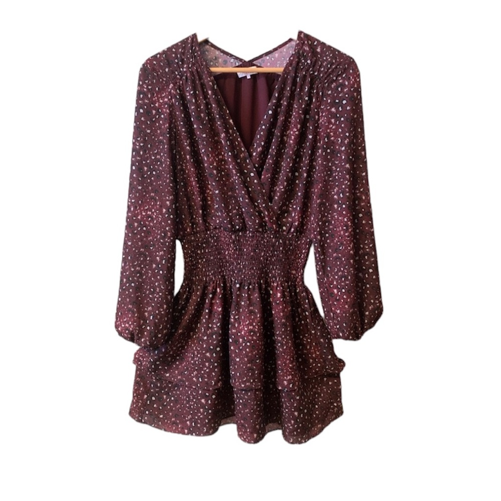 Parker Long Sleeves Dress Sz Small -EUC